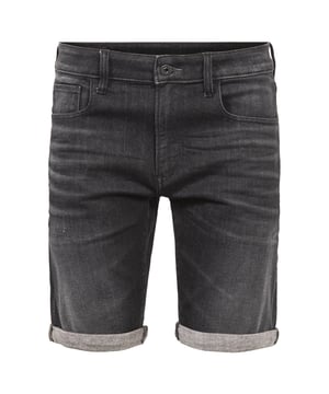 Knielange Jeanshose von der Marke G-STAR. Im klassischen 5-Pocket-Stil mit Reißverschluss und Knopf. Authentischer Denim-Look. Umgeschlagener Beinsaum.