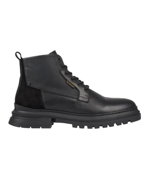 

     Artikel 2342065701-Millery Mid in kleur 0999-Black is een prachtige zwarte veterschoen, voor heren, van het merk G-Star RAW. De zool is van rubber. De voering is gedeeltelijk leer. De voetwijdte is standaard. Deze veterschoen is voorzien van een uitneemba
    
    