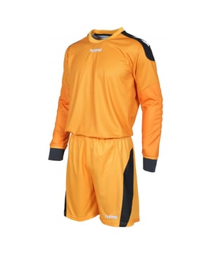 
Hummel Voetbal Trainingskleding Keeperskleding Keeperstenue van het materiaal en in de kleur 405 Geel-multicolour.