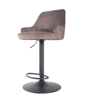
Barkruk Vera is uitgevoerd in een prachtige stof met velvet-look. Met een verstelbare zithoogte variërend van 64 cm tot 84 cm past Vera zich moeiteloos aan aan jouw behoeften en voorkeuren. Of je nu geniet van een ontspannen ontbijt of een levendige cocktailavond organiseert, deze barkruk zorgt voor comfort en gemak.Het 360 graden draaibare ontwerp voegt extra flexibiliteit toe, waardoor je vrij kunt bewegen terwijl je geniet van je favoriete drankje of gesprekken voert. Bovendien biedt de geïntegreerde voetensteun een ergonomisch voordeel, waardoor je langdurig comfortabel kunt zitten. Met haar tijdloze uitstraling is Vera niet alleen een functioneel meubelstuk, maar ook een mooie aanvulling op je interieur. Merk: Home67 Materiaal: Metaal,Polyester Kleur: Taupe EAN: 8720769978984