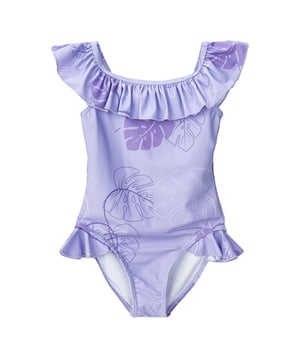 
85% Polyester, 15% Elastaan. Voering: 100% polyester. Ontwerp: Bladeren, Logo. Bevestiging: Pull-On. Halsuitsnijding: Vierkant. Stoftechnologie: Chloorbestendig, Flexibel, Sneldrogend. Frill.