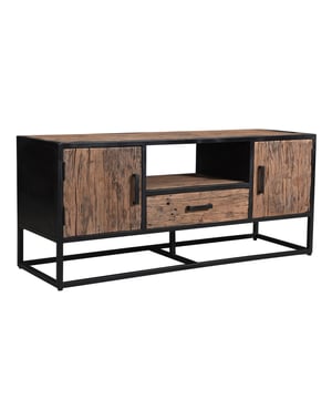 
Ben jij op zoek naar een trendy TV-meubel die een stijlvolle en praktische toevoeging is voor je woonkamer? Dan zijn de Livingfurn TV-Meubels perfect voor jou! De TV-Meubels van Livingfurn zijn geïnspireerd op de nieuwste trends en designs. Deze prachtige TV-kasten zijn zo ontworpen dat zij jaren mee kunnen gaan. De TV-meubels van Livingfurn zijn gemaakt van hoogwaardig Mango Hout & Gecoat Staal en is uitgevoerd is diverse kleuren. Over LivingfurnLivingfurn heeft een uitgebreid assortiment aan kasten, tafels, zitmeubelen en accessoires. De designs zijn stijlvol en tijdloos. De collectie is uitgerust in een moderne sfeer. Je kunt de artikelen van Livingfurn gebruiken als een echte statement piece in je woning. Het assortiment is heel veelzijdig. - Afmeting: - Kleur: Bruin - Materiaal: Riverwood / Gecoat Staal