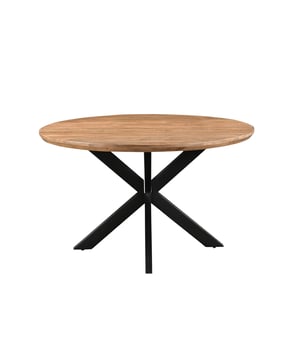 
Ben jij op zoek naar een trendy eetkamertafel waar je gezellig de hele avond aan kan tafelen met familie en vrienden? Dan zijn de Livingfurn eetkamertafels perfect voor jou! De eetkamertafels van Livingfurn zijn geïnspireerd op de nieuwste trends en designs. Deze prachtige tafels zijn gemaakt van hoogwardige materialen en zo ontworpen dat ze jaren mee gaan.De belangrijkste informatie op een rijtje: - Onderhoudstip: Afnemen met een zachte vochtige doek- Gemaakt van hoogwaardig mangohout- Vorm: rond- Kleur: naturel- Afmetingen: diameter 130cm en hoogte 76cm- Aantal personen: 4Over LivingfurnLivingfurn heeft een uitgebreid assortiment aan kasten, tafels, zitmeubelen en accessoires. De designs zijn stijlvol en tijdloos. De collectie is uitgerust in een moderne sfeer. Je kunt de artikelen van Livingfurn gebruiken als een echte statement piece in je woning. Het assortiment is heel veelzijdig. - Afmeting: 130x130x76 - Kleur: Bruin - Materiaal: Hout