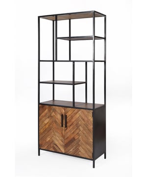 
Ben jij op zoek naar een trendy kabinetkast? Dan zijn de kabinetkasten van Livingfurn perfect voor jou! De Kabinetkasten van Livingfurn zijn geïnspireerd op de nieuwste trends en designs. De kabinetkasten zijn zo ontworpen om jarenlang plezier van te kunnen hebben. De kabinetkasten zijn gemaakt van hoogwaardig mangohout en gecoat staal. De kabinetkast behoort tot een serie met diverse kasten en dressoirs. Belangrijke informatie: - De kabinetkast heeft diverse open vakken en afgesloten opbergvakken- Afmetingen van het artikel: 210x90x40cm- Gemaakt van mangohout en gecoat staal- Goed te combineren in veel veschillende interieurstijlen Over LivingfurnLivingfurn heeft een uitgebreid assortiment aan kasten, tafels, zitmeubelen en accessoires. De designs zijn stijlvol en tijdloos. De collectie is uitgerust in een moderne sfeer. Je kunt de artikelen van Livingfurn gebruiken als een echte statement piece in je woning. Het assortiment is heel veelzijdig. - Afmeting: 210x90x40 - Kleur: Bruin - Materiaal: Hout