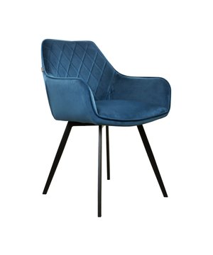 
De eetkamerstoel Karl in de kleur donkerblauw heeft een veerkrachtige zit en rug en biedt een zacht en tevens geweldig zitcomfort. Verkrijgbaar in 7 prachtige kleuren dus je hoeft alleen nog maar te kiezen. Merk: Kick Collection Kleur: Donkerblauw Hoogte: 86 cm Breedte: 59 cm Diepte: 60 cm Zithoogte: 50 cm Zitdiepte: 43 cm Hoogte armleuning: 65 cm Gewicht: 7 kg Materiaal: Velvet en metaal Kleur onderstel: Zwart