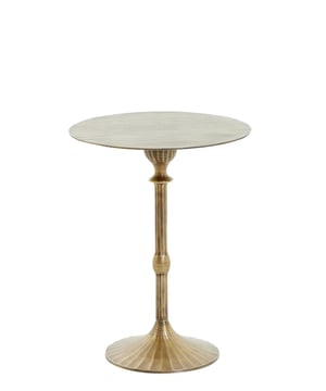 
Shop dit prachtige artikel van Light & LivingLight & Living - Bijzettafel Ø40x50 cm JANNA antiek brons is gemaakt en ontwerpen door het Nederlandse merk Light & Living.De belangrijkste kenmerken van het artikel zijn als volgt:Kleur: BronsProduct Lengte: 40Product Breedte: 40Producht Hoogte: 50Gewicht: 3.3Light & Living werd meer dan vijftig jaar geleden opgericht. We begonnen met het maken van lampenkappen in een kleine fabriekshal. Al snel kwamen daar lampen bij, zodat we een totaal verlichtingsconcept konden aanbieden. Na vele jaren actief te zijn geweest op de verlichtingsmarkt, zijn we gaan uitbreiden met betaalbare woonaccessoires en (klein)meubelen.Wij weten als geen ander dat thuis de plek is waar mensen zich vaak het prettigst voelen. Een eigen plek, ingericht met comfortabele meubels en sfeervolle verlichting. We denken graag met je mee. Daarom reizen we de hele wereld over op zoek naar de mooiste verlichting en woondecoratie. We zijn altijd op zoek naar dat ene speciale item waar ons hart sneller van gaat kloppen. Deze momenten leggen we vast en vertalen we naar onze producten.Twee keer per jaar presenteren we een nieuwe seizoenscollectie. Zo weten we je elke keer weer te inspireren! - Afmeting: Ø40x50 - Kleur: Brons - Materiaal: Metaal