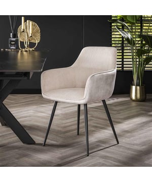 
Deze armstoel 'rib' is uitgevoerd met een metalen frame en een rib stoffering. De stoel heeft een super comfortabele zit en wordt uitgevoerd in 3 verschillende kleuren. De stoel wordt per 2 stuks verpakt.Over het merkWij zijn continu bezig met het samenstellen van stoere collecties die naast functioneel ook nog is heel trendy zijn. Veel van ons assortiment is zo ontworpen dat het leuk bij elkaar staat in elke kamer, daarom raden wij zeker aan om even een kijkje te nemen in ons assortiment voor leuke matchende items! - Afmeting: 59x57x85 - Kleur: Wit - Materiaal: Stof