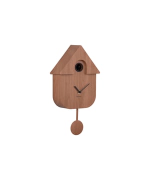 
De Modern Cuckoo van Karlsson zorgt ervoor dat jij altijd bij de tijd blijft! Zijn retrolook in een modern jasje, maakt van deze klok een heus statement piece. De Modern Cuckoo van Karlsson is gemaakt van ABS. - Afmeting: 8,5x21,5x41cm - Kleur: Bruin - Materiaal: Kunststof