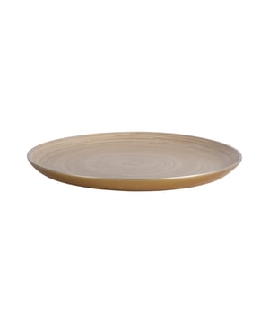
De Puro schaal van Present Time is een heuse smaakmaker voor op jouw aanrecht. Handig om je basilicumplant, olijfolie en peper en zout op te etaleren. Maar je kunt hem ook gebruiken als deco schaal, en er je mooiste stompkaarsen op uitstallen. Zijn bamboe in combinatie met het kleuraccent maken hem hartstikke trendy. De Puro schaal is verkrijgbaar in vijf kleuren, waaronder jungle green en gold. - Afmeting: 42x42x3 - Kleur: Goud - Materiaal: Bamboe