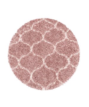
Design Hoogpolige vloerkleden. Dit vloerkleed geeft met zijn bijzondere patroon een unieke look aan de ruimte. - 80 CM ROND  Himalaya Opera Hoogpolige Shaggy VloerkledenDe Himalaya Opera Collectie zorgt met zijn moderne designs voor een bijzonder warme sfeer in huis. Dit vloerkleed is geschikt in zowel de woonkamer als in slaapkamers.Met zijn Poolhoogte van ruim 30mm is dit vloerkleed bijzonder dik geknoopt.- Vlekbestendig en onderhoudsvriendelijk omdat het kleed is gemaakt van synthetische vezels. - Kleurvast, waterafstotend, antistatisch en anti-allergisch. - Naast een zacht en comfortabel gevoel beschikt dit materiaal over diverse goede eigenschappen waardoor het tapijt pluisvrij en gemakkelijk schoon te maken is. Productspecificaties: 100% Soft Touch Polypropyleen Poolhoogte : 30mm Gewicht = 2.100gr/m² Geluiddempend Geschikt voor vloerverwarming Anti-statisch en Merk: Muratap Materiaal: Synthetisch Kleur: Roze Afmetingen: 80 CM ROND EAN: 6017410271238