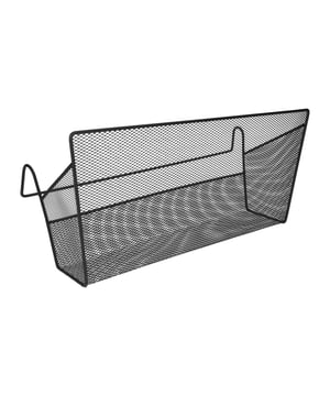 
Extra plek naast je bed Heb jij bij je bed een plek nodig om je telefoon en bijvoorbeeld je boeken en tijdschriften handig op te ruimen? Dan is deze bed organizer van QUVIO een goed idee. Deze bed organizer hang je aan je bed, waardoor je belangrijke spullen altijd bij de hand hebt. Je hoeft niet meer half uit bed te hangen om je spullen te pakken. Daarom is deze bed organizer ook ideaal als tweede nachtkastje voor de spullen waar je altijd bij kan.  Producteigenschappen Merk: QUVIO Bed organizer Gemaakt van metaal Zwart Afmeting: 15,5 x 39 x 19 centimeter Gewicht: 340 gram  Ruimtebesparend nachtkastje Heb jij naast je bed eigenlijk weinig plaats voor een nachtkastje? Dan is deze bed organizer een goede oplossing. Omdat je de organizer aan het bed hangt, heb je maar weinig plaats nodig. Dat maakt de bed organizer praktisch als tweede nachtkastje, maar ook zeker als enige nachtkastje. Door de hoge zijkant vallen spullen er niet uit, terwijl je er vanaf de kant van het bed wel prima bij kunt. Dat maakt van deze bed organizer een echte aanwinst op de slaapkamer. nachtkastje, maar ook zeker als enige nachtkastje. Door de hoge zijkant vallen spullen er niet uit, terwijl je er vanaf de kant van het bed wel prima bij kan. Dat maakt van deze bed organizer een echte aanwinst op de slaapkamer.Materiaal: MetaalKleur: ZwartAfmetingen: Hoogte: 19CM x breedte: 39CM x Lengte: 15.5CM