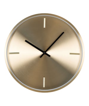 
Chique en praktische gouden wandklok door QUVIO Ontdek de perfecte combinatie van elegantie en functionaliteit met de QUVIO wandklok. Deze stijlvolle wandklok, uitgevoerd in een prachtige gouden kleur, vormt een luxe aanvulling op elk interieur. Het strakke design met duidelijke tijdindicatie door gouden strepen maakt deze klok niet alleen praktisch, maar ook een designstuk.  Specificaties: Merk: QUVIO Material: Aluminum Product type: Wandklok Goud Tijdaanduiding: Strepen Geschikt voor woonkamer, kantoor of slaapkamer Afmeting: 4x30x30 cm Gewicht: 0,5 kg  Design en stijl De wandklok is gemaakt van hoogwaardig aluminium en afgewerkt met een elegante gouden coating. Het ontwerp is tijdloos met een moderne twist, wat zorgt voor een chique uitstraling aan elke muur. De subtiele tijdsaanduiding door middel van strepen draagt bij aan het moderne karakter van de klok.  Afmetingen en tijdsaanduiding Met een diameter van 30 cm en een dikte van slechts 4 cm is deze wandklok compact, maar duidelijk afleesbaar vanuit verschillende hoeken in de kamer. De tijdsaanduiding door middel van strepen zorgt voor een heldere weergave van de tijd zonder afleiding.  Plaatsmogelijkheden en interieurstijl Of je nu een accent wilt toevoegen aan je woonkamer, kantoor of slaapkamer, deze klok past moeiteloos in diverse decorstijlen. Van modern tot klassiek, de neutrale maar toch opvallende goudtint verrijkt elke ruimte met een vleugje luxe.Materiaal: AluminiumKleur: GoudAfmetingen: Hoogte: 30CM x breedte: 30CM x Lengte: 4CM