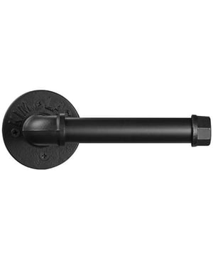 
QUVIO Wc rolhouder industrieel Heb jij een industrieel pand of ben je gek op retro en vintage? Deze QUVIO toiletrolhouder heeft een stoer voorkomen en oogt heel erg industrieel. De afmeting van de houder is 9 x 23,5 x 9 cm (lxbxh). Het is een blikvanger in elk toilet of iedere badkamer!  Stoer en sterk,zoals het past bij industrieel! Deze toiletrolhouder is gemaakt van ijzer en heeft een zwarte afwerking. Het ontwerp is gebaseerd op de vorm van leidingbuizen en hun verbindingsstukken. Dit industrieel item past perfect bij zwart metalen raamkozijnen,handdoekrekken met zwart metaal of een zwart ijzeren kastje.  Ook voor een moderne badkamer Een klein badkameraccessoire als deze QUVIO toiletrolhouder kan een perfecte blikvanger zijn in een moderne omgeving. Stel je dit item voor op een zuiver witte muur. Het kan perfect! Of plaats het in een landelijke woning tegen een rustige beige muur. Het contrast dat je creëert is speels,gedurfd en toch geslaagd!  Zwart past bij alle kleuren In de industriële stijl zijn er verschillende strekkingen. Zo bestaat er bijvoorbeeld de zware industriële stijl waar alles heel stoer is. Daarnaast vind je de meer verfijnde en meer elegantere stijl die toch ook nog stoer oogt. Deze toiletrolhouder van QUVIO past in beide variaties van wooninrichting. Heb je bijvoorbeeld veel witte muren of eerder grijze betonlook wanden? Je houder voor je toiletpapier past op elke achtergrond,zelfs op zwart!  Een makkelijk te monteren toiletrolhouder Dit hebbeding is uiterst snel en makkelijk geplaatst. Met een paar schroeven maak je het muurplaatje vast aan de muur. Daarna schroef je er de houder eenvoudig op. Hij is ook snel weer verwijderd. Zo kun je het makkelijk demonteren als je bijvoorbeeld verhuist of als je je toilet of badkamer renoveert. Retro,industrieel,modern of landelijk? Deze toiletrolhouder past in veel verschillende interieurs!Materiaal: StaalKleur: ZwartAfmetingen: Hoogte: 3CM x breedte: 21CM x Lengte: 9CM