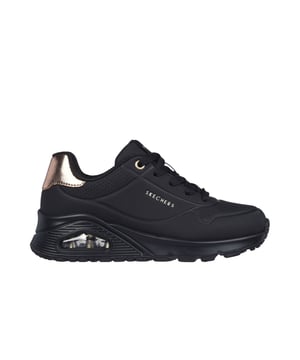 
Skechers Uno Gen1-Shimmer Away 310545L/BBK Zwart. Voor 23.59uur besteld, morgen geleverd.