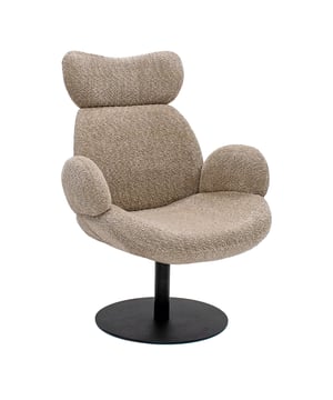
Meet Lev! Wat is hij gaaf hè?! Door het unieke ontwerp, de afgeronde vormen en zijn designpoot straalt deze fauteuil klasse uit. Lev is gestoffeerd in een prachtige bouclé stof en verkrijgbaar in fijne 2 kleuren. Merk: Kick Collection Kleur: Beige Hoogte: 102 cm Breedte: 83 cm Diepte: 69 cm Zithoogte: 41 cm Zitdiepte: 53 cm Hoogte armleuning: 67 cm Materiaal: Bouclé Kleur onderstel: Zwart