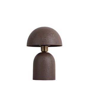 
De Boaz tafellamp van Leitmotiv is met zijn populaire mushroomlook helemaal van nu. Zijn getextureerde finish en eenvoudige design maken van hem een echte klassieker voor in je interieur. - Afmeting: 21x21x30 - Kleur: Bruin - Materiaal: Metaal