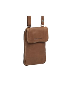 

     Artikel C48.1152-Telefoontasje Anderson in kleur Cognac is een prachtige bruine tas, voor dames, van het merk Chesterfield. 
    
    