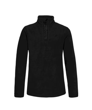 
Maak kennis met de geweldige Perfecty JR van Protest, de perfecte middenlaag voor jonge skiërs. Deze zwarte Pully+R Ski Jongens top is speciaal ontworpen om je warm te houden, zelfs in de koudste omstandigheden. De top is super isolerend en zeer ademend, waardoor je comfortabel blijft, zelfs tijdens intense inspanning. Daarnaast is de stof vochtregulerend, zodat je droog en warm blijft, en biedt het 360 graden stretch voor onbeperkte bewegingsvrijheid tijdens het skiën of snowboarden.

Met zachte stiksels die huidirritaties voorkomen en een dubbel gelaagde hoge kraag voor extra warmte en bescherming tegen de elementen, is de Perfecty JR ideaal voor jonge avonturiers op de piste. Of je nu aan het skiën, snowboarden of wandelen bent, deze middenlaag biedt de perfecte balans tussen warmte, comfort en bewegingsvrijheid.

De top is gemaakt van 100% polyester micro fleece soft touch extra dry, wat garant staat voor duurzaamheid en ultiem comfort tijdens al je avonturen. Kortom, de Perfecty