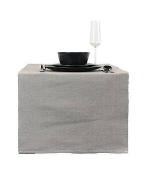 
Ben jij op zoek naar een trendy toevoeging voor jouw gedekte tafel die ook nog is heel praktisch is? Dan zijn de Unique living tafelkleden en lopers perfect voor jou! De producten van Unique Living zijn geïnspireerd op de nieuwste trends en designs. Deze prachtige producten zijn zo ontworpen dat zij jaren mee kunnen gaan. Het tafeltextiel van Unique Living is gemaakt van hoogwaardig polyester en is uitgevoerd in prachtige kleuren en prints.De belangrijkste informatie op een rijtje:Bescherming voor de tafel en tegelijkertijd een statement itemProducten die jaren meegaanArtikelen zijn per stuk te bestellenWasbaarWassen?Wilt u het tafeltextiel wassen? Dat kan! Wij adviseren de producten binnenstebuiten in een handwas te wassen. Zo houdt het textiel goed zijn kleur en structuur en kan het jaren mee! Bent u meer van het gemak? Dan kunt u ze ook wassen in de wasmachine. Wij adviseren dan een rustig programma op maximaal 30 graden.Over Unique LivingUnique Living heeft een uitgebreid assortiment aan sierkussens, kussenhoezen en tafeltextiel. De designs zijn stijlvol en tijdloos. De collectie varieert van rustige prints met sierlijke teksten tot hippe placemats en tafellopers die van elke eettafel een feestje maken. Je kunt de artikelen van Unique Living gebruiken als trendy details in de woonkamer of als blikvangers voor in uw buitenruimtes. Het assortiment is heel veelzijdig. - Afmeting: 45x150cm - Kleur: Grijs - Materiaal: Polyester