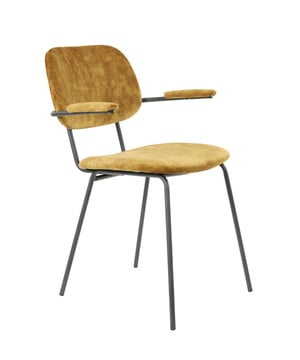 
Afmeting: 58x58x82 - Kleur: Geel - Materiaal: Textiel