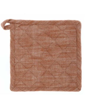 Afmeting: 20x20cm - Kleur: Bruin - Materiaal: