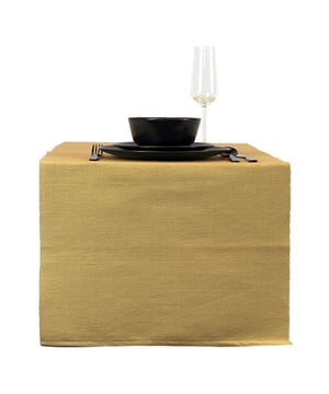 
Ben jij op zoek naar een trendy toevoeging voor jouw gedekte tafel die ook nog is heel praktisch is? Dan zijn de Unique living tafelkleden en lopers perfect voor jou! De producten van Unique Living zijn geïnspireerd op de nieuwste trends en designs. Deze prachtige producten zijn zo ontworpen dat zij jaren mee kunnen gaan. Het tafeltextiel van Unique Living is gemaakt van hoogwaardig polyester en is uitgevoerd in prachtige kleuren en prints.De belangrijkste informatie op een rijtje:Bescherming voor de tafel en tegelijkertijd een statement itemProducten die jaren meegaanArtikelen zijn per stuk te bestellenWasbaarWassen?Wilt u het tafeltextiel wassen? Dat kan! Wij adviseren de producten binnenstebuiten in een handwas te wassen. Zo houdt het textiel goed zijn kleur en structuur en kan het jaren mee! Bent u meer van het gemak? Dan kunt u ze ook wassen in de wasmachine. Wij adviseren dan een rustig programma op maximaal 30 graden.Over Unique LivingUnique Living heeft een uitgebreid assortiment aan sierkussens, kussenhoezen en tafeltextiel. De designs zijn stijlvol en tijdloos. De collectie varieert van rustige prints met sierlijke teksten tot hippe placemats en tafellopers die van elke eettafel een feestje maken. Je kunt de artikelen van Unique Living gebruiken als trendy details in de woonkamer of als blikvangers voor in uw buitenruimtes. Het assortiment is heel veelzijdig. - Afmeting: 45x150cm - Kleur: Geel - Materiaal: Polyester