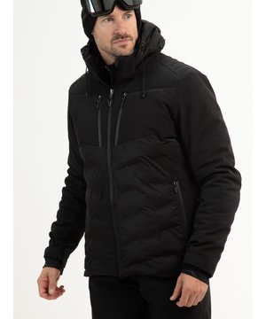 
Introductie:

De FALCON bronx Jack Ski Heren jas is een must-have voor elke winteravonturier. Deze zwarte jas combineert sportieve stijl met hoogwaardige materialen en functionaliteit, waardoor je optimaal beschermd en comfortabel blijft tijdens de koudste dagen.

Voordelen:

Dankzij de waterafstotende en winddichte eigenschappen van de FALCON bronx Jack Ski Heren jas blijf je droog en warm, zelfs in barre weersomstandigheden. De jas is gevoerd met zacht en isolerend materiaal om je lichaamswarmte vast te houden, terwijl de ademende stof zorgt voor een aangenaam draagcomfort.

Belangrijkste kenmerken:

Deze zwarte ski-jas voor heren is voorzien van handige details zoals een afneembare capuchon, verstelbare manchetten en een sneeuwvanger om sneeuw buiten te houden. De jas heeft meerdere functionele zakken voor het opbergen van essentials en een handige skipaszak op de mouw. De FALCON bronx Jack Ski Heren jas heeft een stoere uitstraling met contrasterende details en is ideaal voor