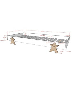 
Deze uiterst handige stapelbare bedden van de MODULO-collectie zijn vervaardigd uit een combinatie van MDF en massief grenen. De lattenbodem is inclusief. U kunt deze bedden makkelijk stapelen om plaats te maken in de ruimte. De matras kan perfect in de gestapelde bedden blijven liggen. De massieve poten maken het bed super trendy! Deze combinatie bevat 3 bedden.Ontdek de belangrijkste kenmerken van dit product in onderstaande punten:- Stapelbaar- MDF en grenen- Inclusief lattenbodem- Ruimtebesparend- Trendy designAndere zaken die goed zijn om te weten:- Trendy stijl- In slechts 90 minuten gemonteerd- Het pakket wordt in 6 dozen geleverd- Het artikel is afgewerkt met een Lak- Volgens de hoogste normen gecertificeerd. gecertificeerd- Gemaakt van FSC gekeurd hout- Inclusief lattenbodem- Gemaakt van Combinatie van massief grenen EN MDF- Geen Soft-CloseOver het merkVipack is een familiebedrijf gespecialiseerd in de ontwikkeling en distributie van meubilair voor kinderen en jongeren. Onze kracht is de voortdurende ontwikkeling van nieuwe producten volgens de laatste trends van vandaag. Hierdoor kunnen we een breed assortiment commerciële producten met een eigentijdse look aanbieden tegen een betaalbare prijs.Ons assortiment omvat een verscheidenheid aan zorgvuldig vervaardigde stukken. Elk item is zorgvuldig ontworpen voor zowel kinderen als ouders. We besteden speciale aandacht aan details zoals ergonomie, veelzijdigheid en gebruiksgemak, zodat onze meubels naadloos in je dagelijkse routine passen. Van stevige constructies en niet-giftige materialen tot veilige sluitingen en gladde afwerkingen, elk aspect van onze meubels is zorgvuldig ontworpen om je kleintje een veilige en stijlvolle omgeving te bieden.  - Afmeting: - Kleur: Wit - Materiaal: Hout