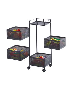 
Ontdek de perfecte combinatie van functionaliteit en stijl met het Furnilux Keukenrek. Dit rek, uitgevoerd in strak zwart metaal en met een grootte van 28 x 28 x 77 cm, is een ideale aanvulling voor elke keuken, woonkamer, badkamer of slaapkamer. De dikke massief stalen bovenplaat en buisdikte van 1,5 cm zorgen voor een stevige structuur die zowel waterdicht als roestbestendig is. Kenmerken: Stevige Constructie: Dikke massief stalen bovenplaat voor duurzaamheid en stabiliteit. Veilig Opslaan: Verhoogde vangrail op de bovenste laag voorkomt dat flessen en blikjes vallen. Draaibare Manden: Gemakkelijke toegang en volledig ingesloten voor bescherming van uw spullen. Veelzijdige Opslag: Ideaal voor het bewaren van groenten en fruit, keukengerei en kleine huishoudelijke items. 360° Beweegbaarheid: Eenvoudig te verplaatsen en aan te passen aan uw ruimte. Verrijk uw huis met het Furnilux Keukenrek, een praktische en elegante oplossing voor al uw opslagbehoeften. Of u nu ruimte nodig heeft voor uw kruiden, groenten, fruit, servies of tijdschriften, dit rek biedt voldoende ruimte en is eenvoudig te verplaatsen dankzij de 360° beweegbare manden. Bestel nu en organiseer uw huis met gemak en stijl. Kleur: zwart, metaal