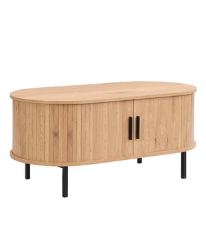 
Beschrijving:Transformeer je woonkamer met de Malmö Salontafel uit de Sweden-serie, ontworpen door FURNILUX. Deze prachtige salontafel, met zijn strakke, ovale tafelblad en natuurlijke eiken kleur, is een perfecte mix van functionaliteit en elegantie. Met afmetingen van 100 x 50 x 45 cm, biedt Malmö niet alleen een verfijnde uitstraling, maar ook voldoende opbergruimte voor al je essentials zoals afstandsbedieningen en boeken. De Malmö salontafel is de ideale keuze voor wie op zoek is naar een combinatie van modern design en Scandinavische eenvoud. Het hoogwaardige materiaal en de tijdloze vormgeving maken het een must-have in elke woonkamer. Of je nu gaat voor het TV meubel ,Sidetable nachtkastje of dressoir; de hele Sweden serie van FURNILUX heeft een speelse én stoere uitstraling. Een leuk detail zijn de afgeronde vormen en verticale latjes. Achter de rolluikjes kun je ook nog eens veel opbergen. Voeg een vleugje Scandinavische klasse toe aan je interieur en creëer een gezellige, uitnodigende sfeer waar je graag met je dierbaren samenkomt. Kenmerken: Afmetingen: 100 x 50 x 45 cm Kleur: Naturel eiken Materiaal: Hoogwaardige materialen met een eigentijdse afwerking Design: Glad, ovaal tafelblad met praktische opbergruimte Stijl: Scandinavisch, modern en elegant Onderhoud: Gemakkelijk schoon te maken en duurzaam in gebruik Waarom kiezen voor de Malmö Salontafel? Tijdloos design: Een perfecte aanvulling op elk interieur. Praktische opbergruimte: Houd je woonkamer georganiseerd en opgeruimd. Scandinavische klasse: Voeg een vleugje eenvoud en verfijning toe aan je ruimte. Geef je interieur de make-over die het verdient met de Sweden meubelcollectie van FURNILUX. De Malmö Salontafel is een stijlvolle en functionele toevoeging die je woonkamer naar een hoger niveau tilt. Ontdek nu de volledige collectie en creëer een elegante en gezellige ruimte waarin je graag tijd doorbrengt.