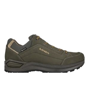 
Lowa Renegade GTX Low Heren Wandelschoenen Groen

 Stap met vertrouwen het avontuur tegemoet met de Lowa Renegade GTX Low Heren Wandelschoenen, jouw ultieme metgezel voor elke wandeltocht, of het nu door het bos, over bergpaden of door stedelijke omgevingen is. Deze wandelschoenen zijn ontworpen met de nieuwste technologieën en hoogwaardige materialen om maximale prestaties en comfort te bieden, zelfs tijdens de meest uitdagende omstandigheden. Met een combinatie van een duurzaam nubuckleren bovenwerk en een waterdicht en ademend Gore-Tex membraan, houden deze schoenen je voeten droog en beschermd tegen de elementen, terwijl ze toch kunnen ademen, wat essentieel is voor langdurig comfort tijdens lange wandelingen.

 Lowa Renegade Gore-Tex Lage Wandelschoenen 

 Het innovatieve Monowrap frame en de DynaPU tussenzool bieden uitstekende stabiliteit, demping en ondersteuning, waardoor vermoeidheid wordt verminderd en de kans op blessures wordt