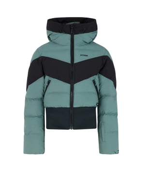 
Brunotti Jupitera meisjes ski jas

  Mooie legergroene ski jas voor meisjes van Brunotti in een water langer, parka model. De jas heeft een stijlvolle bontkraag van imitatie bont en zakken met knoopsluiting op de voorkant. Ook beschikt de jas op de mouw over een handig vakje om je ski pas in op te bergen. De mouwuiteinden zijn verstelbaar met klittenband en hebben lycra cuffs binnenin voor een hoog draagcomfort. De jas is goed wind- en waterafstotend. Materiaal: 100% polyester 

  Specificaties Brunotti 1724123023-0755

  

  Kleur: Legergroen
 Pasvorm: Normaal 
 Lengte: Lang 
 Mouwen: Verstelbaar met klittenband; met lycra cuffs 
 Waterafstotend: Ja 
 Wind afstotend: Ja 
 Capuchon: Verstelbaar 
 Bontkraag: Imitatiebont 
 Zakken: Met knoopsluiting 
 Materiaal: 100%