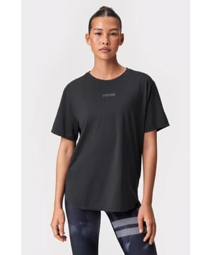 
Stronger Training Sporttops van het materiaal en in de kleur Zwart.