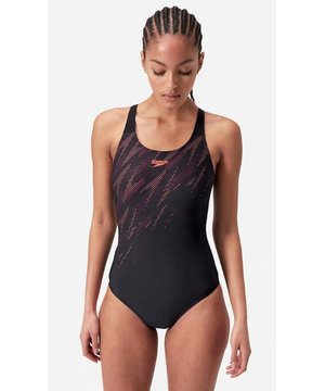 
Speedo Bad beach Badpakken van het materiaal en in de kleur 995 Zwart-multicolour.