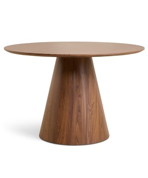
Eettafel Louis combineert tijdloos design met moderne elegantie. Het ronde blad van Ø120 cm is gemaakt van MDF met een mooie walnoot houtlook fineer, wat zorgt voor een warme, natuurlijke uitstraling. De luxe toelopende poot geeft de tafel een verfijnde en eigentijdse uitstraling. Het swiss edge verdunde blad maakt de afwerking compleet, waardoor Louis een echte eyecatcher is in je eetkamer. Perfect voor wie houdt van zowel comfort als stijl. Merk: HomeMixx Kleur: Walnoot Afmetingen: 120x120x74cm