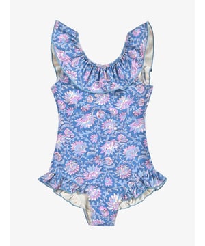 
Exclusieve meisjeskleding van het merk Louise Misha te verkrijgen bij Divali. 
Louise Misha Bohemien meisjeskleding.
Schattige badpak in een blauwe bohemien dessin. 