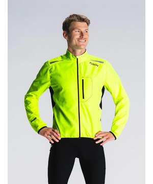 
Fusion Running Hardloopkleding Runningjacks en sweats van het materiaal en in de kleur Geel.