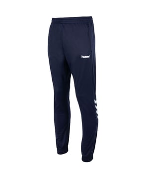 
Deze comfortabele trainingsbroek van hummel is gemaakt van 100% polyester tricot: duurzaam materiaal met een geborstelde binnenzijde, wat het trainingsbroek bij uitstek geschikt maakt voor trainingen en warming-ups. De broek bevat twee steekzakken met rits en ook bij de enkels heeft de broek lange ritsen. Alle ritsen zijn van hoogwaardige SBS-kwaliteit. De logo's en chevrons zijn op de broek geprint. Maten:kinderen 116 t/m 164volwassenen S t/m 3XL