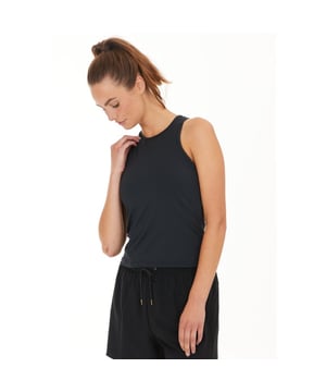 
Athlecia Training Sport bh van het materiaal en in de kleur Zwart.