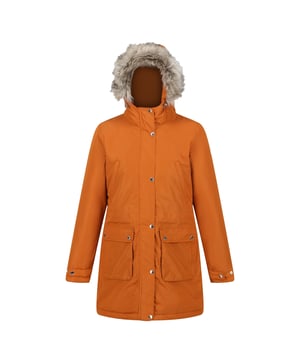 
100% Polyester. Ontwerp: Eenvoudig. Stof Technologie: Ademend, Isotex 15000, Thermo-Guard, Waterdicht. Manchet: Verstelbaar. Verwarmingssysteem op batterijen, Branded Tab, Geïsoleerd, Smartphone Opladen, Getapete Naden. Halslijn: Kapitein. Mouwtype: Met lange mouwen. Kap Eigenschappen: Verstelbaar, Bontrand, Gevoerd. Zakken: 2 borstzakken, 2 onderzakken. Bevestiging: volledige rits, knijper. 8 UK: 32 in. 10 VK: 34 in. 12 VK: 36 in. 14 VK: 38 in. 20 VK: 45 in. 18 VK: 43 in. 16 VK: 40 in.