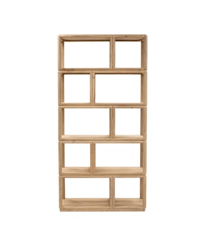 
Ontmoet vakkenkast Isak, een echte eyecatcher voor in jouw interieur! Deze stijlvolle vakkenkast is geheel gemaakt van duurzaam mangohout in een lichtbruine kleur en combineert een warme uitstraling met praktische opbergruimte. Merk: Kick Collection Hoogte: 200 cm Breedte: 100 cm Diepte: 35 cm Gewicht: 42,3 kg Materiaal: mango hout