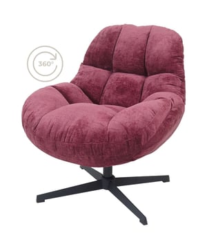
Met fauteuil Charlie maak je dat hoekje in huis helemaal af! De blokstiksels en de ronde vormen van de stoel zelf zorgen ervoor dat je heerlijk in de stoel kan wegzakken. Fauteuil Charlie in de kleur Bordeaux is bekleed met de meubelstof Perfect Harmony, wat het een luxe uitstraling geeft.  De afmeting van Fauteuil Charlie is 86 x 76 x 92 cm.  Fauteuil Charlie is ook beschikbaar in de kleuren Clay, Terra en Oker. Merk: Home67 Materiaal: Synthetisch Kleur: Rood