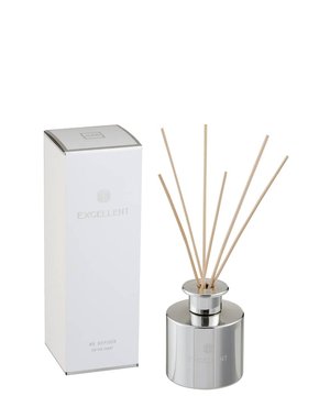 
J-line Geurstokken, de Geurige Touch voor Jouw Interieur J-line geurstokken zijn de ultieme interieuraccessoires om een vleugje luxe en verfijning aan jouw huis toe te voegen. Deze elegante en stijlvolle geurstokken doen meer dan alleen heerlijk ruiken - ze creëren een betoverende sfeer die je zintuigen betovert. Met een gevarieerde selectie aan geuren, van fris en bloemig tot warm en houtachtig, vind je moeiteloos de perfecte geur voor elke kamer en elk seizoen. Onze J-line geurstokken zijn gemaakt met hoogwaardige, langdurige formules die de geur gelijkmatig verspreiden, waardoor je langdurig kunt genieten van de subtiele aroma's. Plaats ze in de woonkamer, slaapkamer, badkamer of zelfs op kantoor, en laat je onderdompelen in de rustgevende ambiance die ze creëren. De decoratieve flessen met houten stokjes voegen ook een vleugje klasse toe aan je interieur. Goed om te weten: * Natuurlijke elegantie * Aangename geur * Stijlvol interieur * Langdurige frisheid * Subtiele sfeer Materiaal:Glas