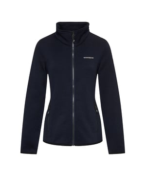 
Ontdek de perfecte combinatie van stijl en comfort met de Andrea Fleece sweat+r outdoor voor dames van NORDBERG. Deze prachtige marineblauwe fleece trui is ideaal voor outdoor activiteiten of gewoon voor een casual dagje uit. De voordelen van de Andrea Fleece zijn eindeloos. Ten eerste is het gemaakt van hoogwaardig fleece materiaal dat zacht aanvoelt op de huid en zorgt voor optimale warmte-isolatie. Hierdoor blijf je heerlijk warm, zelfs op koude dagen. Daarnaast is de trui ademend, waardoor je niet oververhit raakt tijdens inspannende activiteiten. Een van de belangrijkste kenmerken van deze trui is de perfecte pasvorm. De Andrea Fleece is ontworpen met oog voor detail en heeft een vrouwelijke snit die flatteert en comfortabel zit. De trui heeft een handige rits aan de voorkant, waardoor je zelf de ventilatie kunt regelen. Ook heeft het twee handige steekzakken waarin je je essentials kunt opbergen tijdens het wandelen of fietsen. Kortom, de Andrea Fleece sweat+r outdoor trui is een