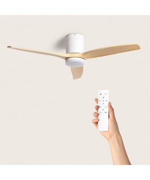 
Stille Plafondventilator Westin 132cm – Energiezuinig & Fluisterstil De Stille Plafondventilator Westin 132cm met 38W motor is de perfecte combinatie van design, functionaliteit en efficiëntie. Met zijn stille werking en optionele LED-verlichting biedt deze ventilator een comfortabele en stijlvolle oplossing voor elk interieur. Lichtoptie: Deze ventilator wordt geleverd met LED-verlichting. Wil je een variant zonder lamp? Bekijk de ventilatoren zonder lamp.  Waarom kiezen voor de Westin plafondventilator?  Extreem stille DC-motor – Ideaal voor slaapkamers en kantoren.  Energiezuinig – Tot 70% lager stroomverbruik dan AC-motoren.  6 snelheden – Van zachte bries tot krachtige luchtstroom.  Omkeerbare functie (Zomer/Winter) – Houdt je koel in de zomer en bespaart energie in de winter.  Wifi optie – Bediening via de Tuya Smart Life App.  Stijlvol & veelzijdig – Beschikbaar in verschillende kleuren en formaten.  Technische Specificaties Diameter: 132 cm Maximale afstand tot plafond: 48 cm Aantal snelheden: 6 Geluidsniveau: Slechts 20 dB op laagste stand Geschikt voor ruimtes: Verlichting: LED CCT-verlichting (Warm, Neutraal, Koud licht) Energieklasse: AA Voeding: Netstroom (230V) Bediening: Afstandsbediening & wandschakelaar & via de telefoon  Eenvoudige bediening met afstandsbediening en je telefoon De Westin plafondventilator wordt geleverd met een gebruiksvriendelijke afstandsbediening, waarmee je moeiteloos de volgende functies bedient: Aan/uit ️ Instellen van kleurtemperatuur (Warm-Neutraal-Koud) [indien met licht] Dimfunctie [indien met licht]  6 snelheden ⏳ Timer (1/2/4 uur) Zomer-/winterfunctie (Air Dual Technologie)  Zomer- & Winterfunctie – Energie besparen door slimme luchtcirculatie Dankzij de Air Dual-technologie is deze ventilator perfect voor alle seizoenen: ️ Zomerstand: Koele luchtcirculatie voor een aangenaam binnenklimaat. ️ Winterstand: Verplaatst warme lucht naar beneden en optimaliseert de verwarming.   Slimme bediening via de Tuya Smart Life App Wil je jouw ventilator bedienen met je smartphone? Koppel de ventilator eenvoudig aan de Tuya Smart Life-app en geniet van WiFi-besturing. Perfect voor smart home-integratie! Druk de "4h"-knop 8 seconden in. Je hoort een dubbele pieptoon. Open de Tuya Smart Life-app en voeg de ventilator toe.  Wat zit er in de doos?  1x Plafondventilator Westincm  1x Afstandsbediening (batterijen inbegrepen)  1x Montagekit + handleiding + LED Module [indien met licht]  1x Wifi-module  Veelgestelde vragen → Hoe stil is deze ventilator in decibel (dB)? Onze ventilatoren hebben een DC-motor, waardoor ze tot 50% stiller zijn dan AC-motoren. Het geluidsniveau ligt rond de 24 dB op de laagste stand, wat dus betekent dat dit ultra silent is. → Kan ik deze ventilator bedienen met een wandschakelaar? Ja, de modellen ondersteunen bediening via een wandschakelaar of dimmer. → Hoe installeer ik deze plafondventilator? De ventilator wordt geleverd met een uitgebreide handleiding en montagekit. In het kort: Bevestig de montagebeugel aan het plafond. Sluit de bedrading aan volgens de handleiding. Monteer de ventilator en bladen. Test de afstandsbediening en verlichting. Voor veilige installatie raden we aan een erkende elektricien in te schakelen. → Wat is het stroomverbruik van deze ventilator? Deze ventilator heeft een laag energieverbruik dankzij de DC-motor:  Stand 1: 5W  Stand 3: 15W  Stand 6 (max.): 38W → Kan ik deze ventilator bedienen met een app? Ja, modellen met WiFi-functionaliteit kunnen worden bediend via de Tuya Smart Life-app. Volg deze stappen: Druk de “4h”-knop 8 seconden in. Je hoort een dubbele pieptoon. Open de Tuya Smart Life-app en voeg de ventilator toe. → Hoe kan ik de afstandsbediening synchroniseren? Om de afstandsbediening te koppelen: Sluit de ventilator aan op het lichtnet. Houd de AAN/UIT-knop 8 seconden ingedrukt. De ventilator zal kort knipperen om de synchronisatie te bevestigen. → Wat is de garantie op deze plafondventilator? Onze plafondventilatoren worden geleverd met 5 jaar garantie, zodat je zorgeloos kunt genieten van een optimale luchtcirculatie.  Bestel nu en geniet van een comfortabel binnenklimaat! De Stille Plafondventilator Westin is dé perfecte keuze voor een energiezuinige en stijlvolle luchtcirculatie. Voeg toe aan je winkelwagen en ervaar het zelf! Merk: Cool Breeze Materiaal: Kunststof Kleur: Wit