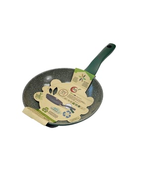 
<h2><strong>TVS Koekenpan 20cm Eco 100% gerecycled</strong></h2>
<ul>
<li>Geschikt voor alle warmtebronnen incl. inductie</li>
<li>Gerecyclede antikleeflaag</li>
<li>Geschikt voor zacht en krokant wokken</li>
<li>Vaatwasser bestendig, handwas aanbevolen!</li>
<li>Kunststof koudgreep voor optimaal koken</li>
<li>5 jaar garantie</li>
</ul>
<p> </p>
<p><strong>Uitgebreide omschrijving</strong></p>
<p>De TVS natura eco koekenpan is gemaakt van een 100% gerecycled aluminium. Zo kook je milieu bewust en gezond! De 100% niet-giftige EXP VEG anti-aanbaklaag heeft een speciale GGO-vrije plantaardige afwerklaag die hem ultra anti-aanbak, vlekbestendig en bestand tegen hoge temperaturen maakt.</p>
<p>Het handvat is Ontworpen voor maximale ergonomie en gebruiksgemak. Gemaakt van gerecycleerd plastic, waardoor het milieu minder wordt belast. Versierd voor een nog milieuvriendelijkere uitstraling. Milieu vriendelijke kwaliteit 100% Made-in-Italy, geproduceerd met 100% gerecycled aluminium, waardoor de CO2-uitstoot in het milieu met 88% wordt verminderd*.</p>
<p>Deze TVS natura Eco koekenpan is:</p>
<ul>
<li>Ecologisch, omdat hij gemaakt is van gerecycleerd en recycleerbaar materiaal, waardoor verspilling wordt voorkomen en het welzijn wordt gewaarborgd. De verpakking bestaat voor 100% uit gerecycleerd papier.</li>
<li>Gezond, omdat de EXP VEG coating geproduceerd wordt zonder PFAS, BPA, NMP, en met 50% minder CO 2 . Dankzij de antiaanbak eigenschappen kunt u koken zonder al te veel vet toe te voegen.</li>
<li>Duurzaam, omdat hij wordt gemaakt met efficiëntere productieprocessen waardoor de CO 2 -uitstoot 88% lager is dan bij standaard productieprocessen.</li>
<li>Milieu vriendelijk, omdat het door Takahide Sano ontworpen handvat gemaakt is van gerecycle - erd plastic.</li>
<li>Veelzijdig, omdat hij dankzij de op de bodem aangebrachte stalen schijf perfect werkt op alle kookplaten, inclusief inductie. </li>
<li>goed, omdat de onderdelen zijn bedacht en ontworpen voor optimale prestaties in de keuken.</li>
</ul>
<p>Zoek je nog een Koekenpan voor in de keuken en wil je milieu bewust koken? Zoek dan niet verder en bekijk deze prachtige TVS Natura koekenpan 20cm Eco!</p>