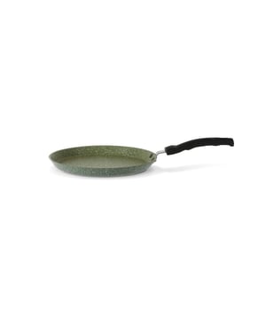 
<p><strong>Korte omschrijving</strong></p>
<ul>
<li>100% gerecycled aluminium</li>
<li>Anti-kleefcoating VEGETEK, krasbestendig en PFOA-vrij</li>
<li>Groene binnenzijde en buitenzijde gemaakt met plantenextracten</li>
<li>Perfecte hitte geleiding tot aan de bovenrand tijdens het bakken</li>
<li>Geschikt voor alle warmtebronnen</li>
</ul>
<p><strong>Uitgebreide omschrijving</strong></p>
<p>De Natura is de eerste, 100% Recycled, "Groene" pan met een anti-kleef laag gemaakt van plantenextracten. De pan-body is van ge-recycled materiaal gemaakt. De Natura pannenkoekenpan is geschikt voor: gas, elektra, keramisch, halogeen en ook inductie.</p>
<p> </p>
<p><strong>Over TVW Natura </strong></p>
<p>Duurzaam, praktisch en verantwoord kookgerei met oog voor een beter milieu. Verantwoord kopen en koken. De eerste, 100% Recycled, “Groene” koekenpan met een anti-kleeflaag gemaakt van plantenextracten. Italiaanse producent TVS Cookware heeft het voor elkaar gekregen om onze (bak)wereld iets groener te maken. De panbody, maar ook de greep is van Recycled materiaal gemaakt. Geschikt voor alle warmtebronnen, dus ook voor de toekomstige “Groene” elektrische, keramische, inductie kookplaten en gas. De anti-aanbak eigenschappen zijn uitmuntend te noemen en weer schoon in een hand omdraai. De serie NATURA bestaat uit 8 verschillende koekenpannen, grillpan, wokpannen, Crepe-pan en ovenschaal.</p>
<p> </p>
<p><