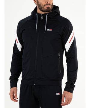 
Sjeng Sports Tennis padel Tenniskleding Jacks sweats van het materiaal en in de kleur Marine.