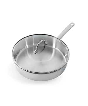 
<p><strong>Korte omschrijving</strong></p>
<ul>
<li>Gewicht: 2,26 kg</li>
<li>Geschikt voor in de oven tot 220°C</li>
<li>Vaatwasmachinebestendig</li>
<li>Gemaakt van RVS, geen anti-aanbaklaag</li>
<li>Handvat wordt handwarm</li>
</ul>
<p><strong>Uitgebreide omschrijving</strong></p>
<p>Ontdek de perfectie van koken met de BK Bright Hapjespan - 28 cm - RVS - Glazen deksel! Deze hoogwaardige hapjespan is speciaal ontworpen om jouw kookervaring naar een hoger niveau te tillen. Met zijn stijlvolle design, duurzame materialen en innovatieve functies is de BK Bright Hapjespan de ultieme metgezel voor elke keuken.</p>
<p>Deze hapjespan heeft een royale diameter van 28 cm, waardoor je voldoende ruimte hebt om de meest heerlijke gerechten te bereiden. Of je nu wilt braden, stoven, bakken of sudderen, de BK Bright Hapjespan levert altijd uitstekende resultaten. Dankzij het gebruik van hoogwaardig roestvrij staal is de pan bestand tegen intensief gebruik en behoudt hij zijn vorm en kwaliteit, zelfs na jarenlang koken.</p>
<p>De glazen deksel van de BK Bright Hapjespan is niet alleen functioneel, maar biedt ook een prachtig uitzicht op je gerechten tijdens het kookproces. Hierdoor kun je het kookproces nauwlettend in de gaten houden zonder de deksel te hoeven optillen en warmte te laten ontsnappen. Bovendien is de deksel voorzien van een stoomuitlaat, waardoor je gerechten perfect kunnen sudderen zonder over te koken.</p>
<p>De BK Bright Hapjespan is ook praktisch in gebruik. Hij is geschikt voor alle warmtebronnen, inclusief inductie, en is ovenbestendig tot 220°C. Daarnaast heeft de pan een stevige en comfortabele greep die koel blijft tijdens het koken, waardoor je veilig en gemakkelijk kunt manoeuvreren.</p>
<p>Kortom, de BK Bright Hapjespan - 28 cm - RVS - Glazen deksel is de ideale keuze voor kookliefhebbers die streven naar kwaliteit en gemak. Verrijk je keuken met deze veelzijdige en duurzame hapjespan en geniet van heerlijke gerechten die keer op keer indruk maken. Bestel vandaag nog en ervaar de culinaire mogelijkheden die de BK Bright Hapjespan te bieden heeft!</p>