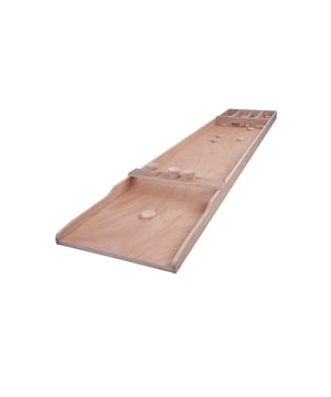 
<p><strong>Korte omschrijving</strong></p>
<ul>
<li>Sjoelbak 2 meter lang</li>
<li>Inclusief 30 sjoelstenen</li>
<li>Dit is een niet gelakte budgetsjoelbak</li>
</ul>
<p><strong>Uitgebreide omschrijving</strong></p>
<p>De sjoelbak is een echte goedkope beginners sjoelbak. De sjoelbak is gemaakt van ongelakt hout. De verbindingen zijn geschroefd. Dat is steviger dan een sjoelbak die vervaardigt is met nagels. Deze sjoelbak is 2 meter lang en daardoor helemaal geschikt voor zowel particulier als openbaar gebruik zoals op scholen en bij instellingen. </p>
<h3>Longfield sjoelbak </h3>
<p>De sjoelbak in wedstrijdformaat wordt geleverd met 30 holgedraaide stenen. De bak heeft een triplex oppervlakte. Wanneer je een beetje sjoelpoeder gebruikt glijden de stenen nog beter. </p>
<p>De sjoelbak is weer helemaal terug. Een sjoelbak is erg leuk om cadeau te geven voor bijvoorbeeld een verjaardag of jubileum. Ook is een sjoelbak een leuke tip voor een kerstpakket!</p>
<p>Deze Longfield sjoelbak is in de winkel bij Van der Garde Warenhuis af te halen of je kunt deze laten bezorgen. Vandaag besteld is de volgende werkdag in huis.</p>
<p> </p>